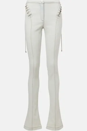 BLUMARINE Mid-rise slim jeans