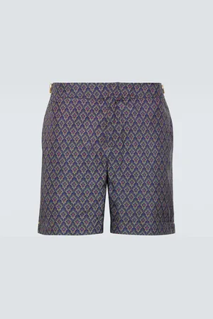 Orlebar Brown Bulldog printed swim trunks