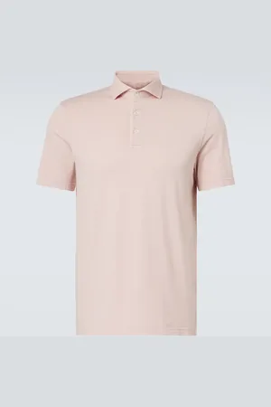 FEDELI Zero cotton jersey polo shirt