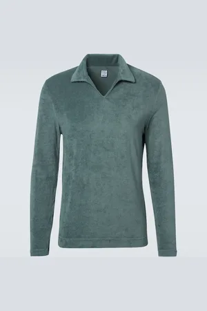 FEDELI Peter cotton terry polo shirt