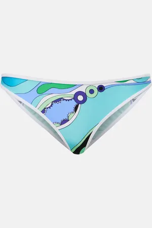 Puccini Orchidee printed bikini bottoms