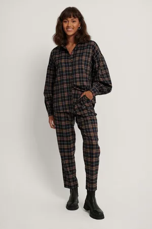 NA-KD Checkered Suit Pants