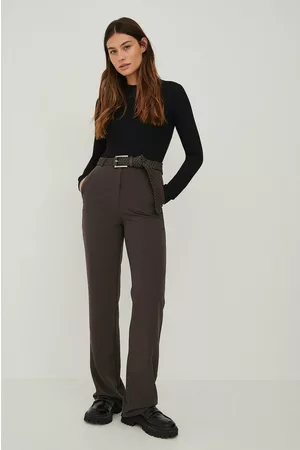 NA-KD Dame Chinos - Rette dressbukser