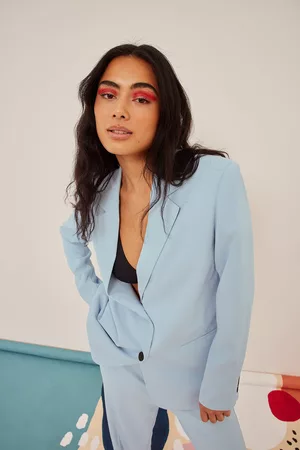 NA-KD Dame Blazere - Skreddersydd blazer med normal passform