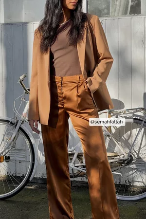 NA-KD Dame Chinos - Satengbukser