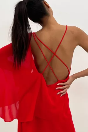 NA-KD Dame Sommerkjoler - Minikjole i chiffon