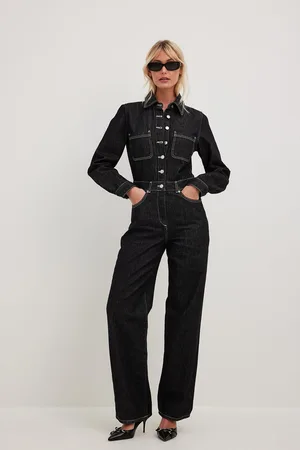 NA-KD Jumpsuit i denim