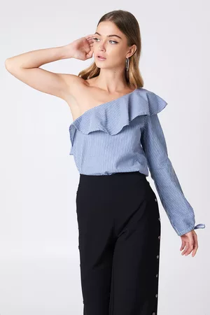 Rut & Circle Dame Bluser - One Shoulder Frill Blouse