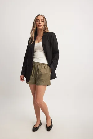 NA-KD Shorts i bomull med elastisk liv