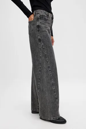 NA-KD Denim med ekstra vide ben