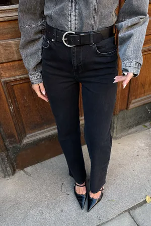 NA-KD Rette jeans med høy midje