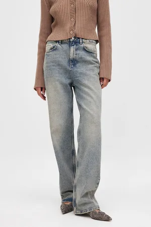 NA-KD Rette jeans med høy midje