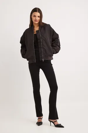 NA-KD Klassisk bomber-jakke