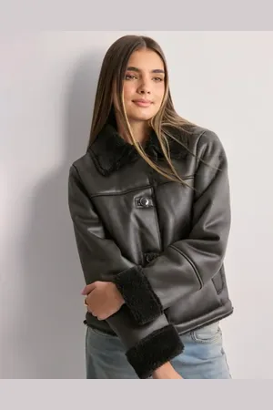 JDY - fibbi Faux Shearling Jacket Otw