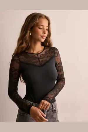 Pieces® - Pcsinna Ls Bodystocking Noos