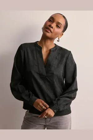 Object - Objjohnson Re L/S V-Neck Top Noos