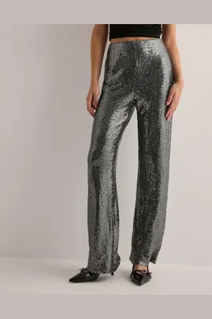 ONLY - Onlsteo Life Hw Str Sequin Pant Tlr