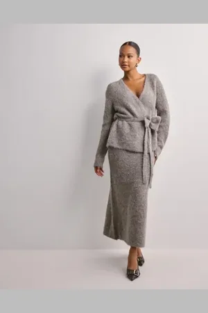 SELECTED - Slfgabella Hw Midi Knit Skirt