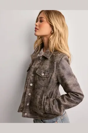 Nelly - PU Trucker Jacket