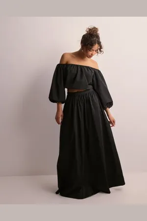 JDY - selena 3/4 Crop Off Shoulder Top
