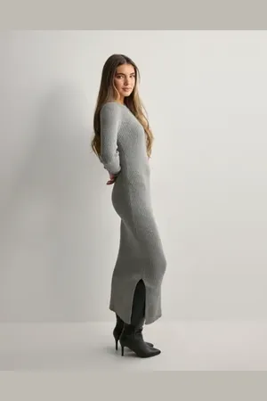 ONLY - Onlkatia Ls Maxi Boatn Dress Cc Knt