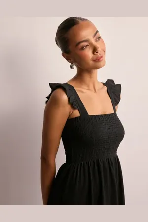 Pieces® - Pcluna Smock Strap Dress Sa Bc
