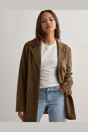 ONLY - Onltulip Faux Suede Blazer Coat Otw