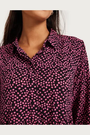 JDY - piper L/S Aop Shirt Dress Wvn Di