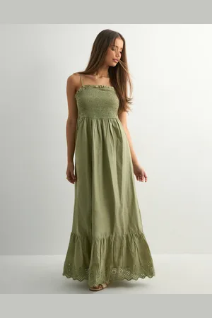 ONLY - Onllou Life Emb Smock Ankel Dress P