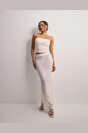 Pieces® - Pcafie Hw Lace Midi Skirt Sww