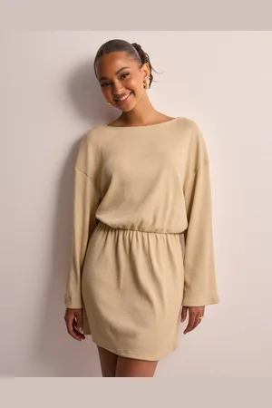 JDY - josefine L/S Open Back Dress Jrs