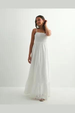 ONLY - Onllou Life Emb Smock Ankel Dress P