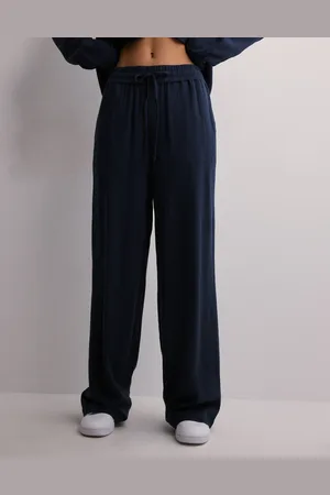 SELECTED - Slfviva-Gulia Hw Long Linen Pant No
