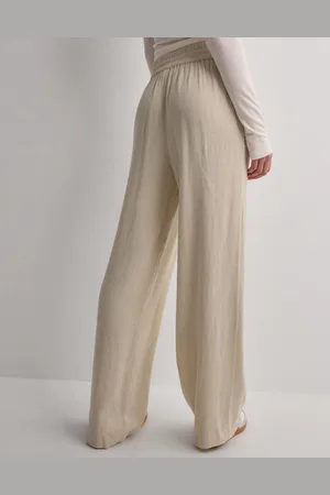 SELECTED - Slfviva-Gulia Hw Long Linen Pant No