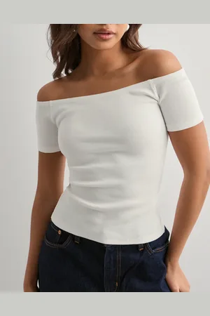 Nelly - Rib Off Shoulder Top