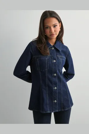 ONLY - Onlelle L/S Fitted Dnm Jacket Gua