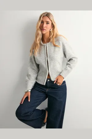 Neo Noir - Lilly Pearl Knit Cardigan