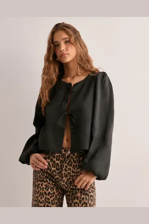 Neo Noir - Daliska Dull Satin Blouse