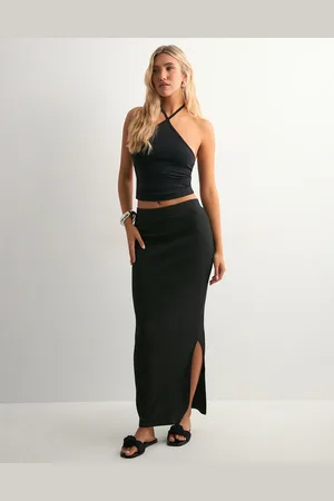 SELECTED - Slfanna Hw Ankle Skirt
