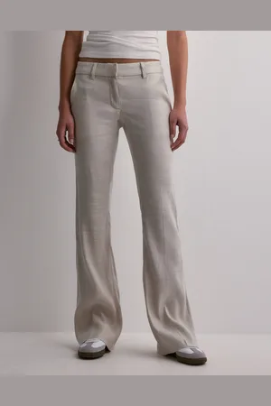 Nelly - Low Waist Linen Flare Pants