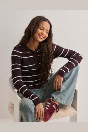 Neo Noir - Jillan Polo Knit Blouse