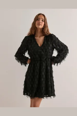 JDY - mimi L/S V-Neck Dress Wvn