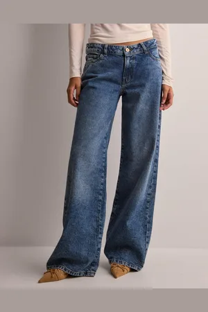 Pieces® - Pcselma Lw Wide Jeans Mb Noos Bc