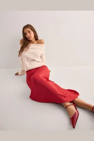 Neo Noir - Vicky Heavy Sateen Skirt