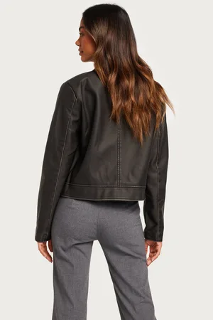 ONLY - Onlmindy Faux Leather Jacket Otw Nc