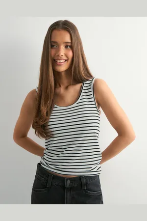 Object - Objjamie S/L Sli Tank Top Aop Noos