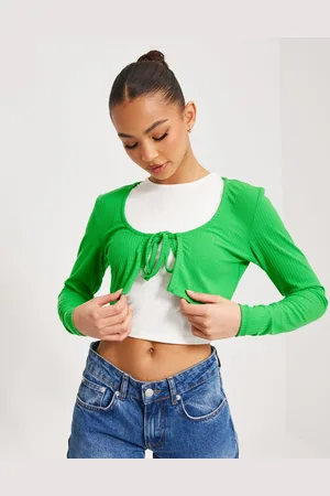 ONLY - Onlella L/S Short Tie Cardigan Jrs