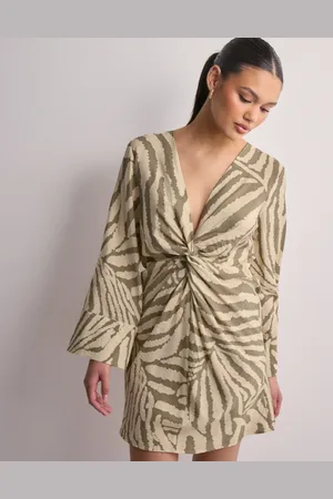 JDY - camille L/S Knot Dress Wvn