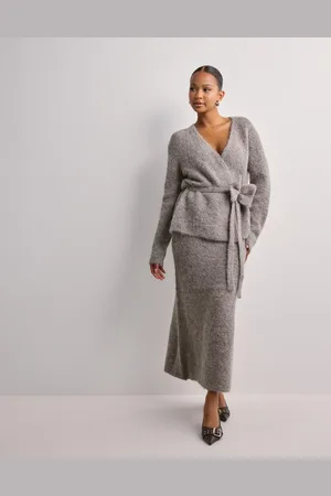 SELECTED - Slfgabella Hw Midi Knit Skirt