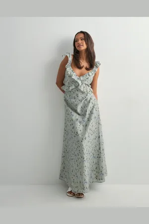 ONLY - Onlshyla Frill Long Dress Wvn